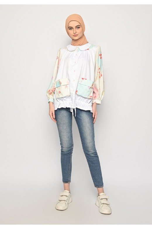 Mischa Blouse Creme